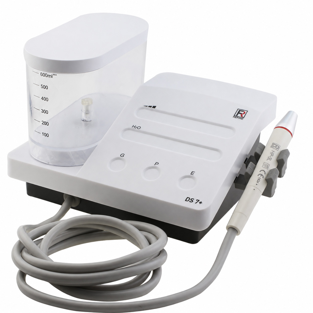 Refine DS7+ 歯科ピエゾ超音波スケーラー (LED付き、EMS / Woodpeckerと互換性あり)